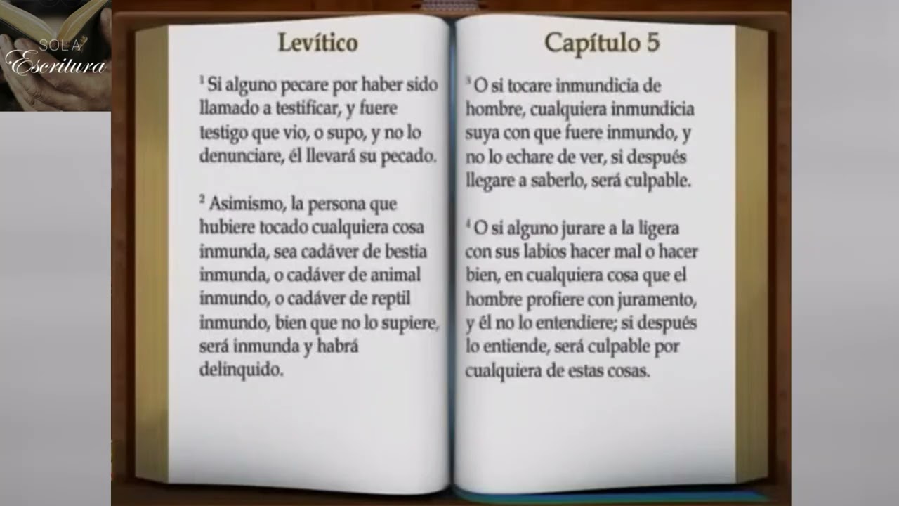 📖 El libro de Levítico   (La Biblia Para Escuchar y Leer)