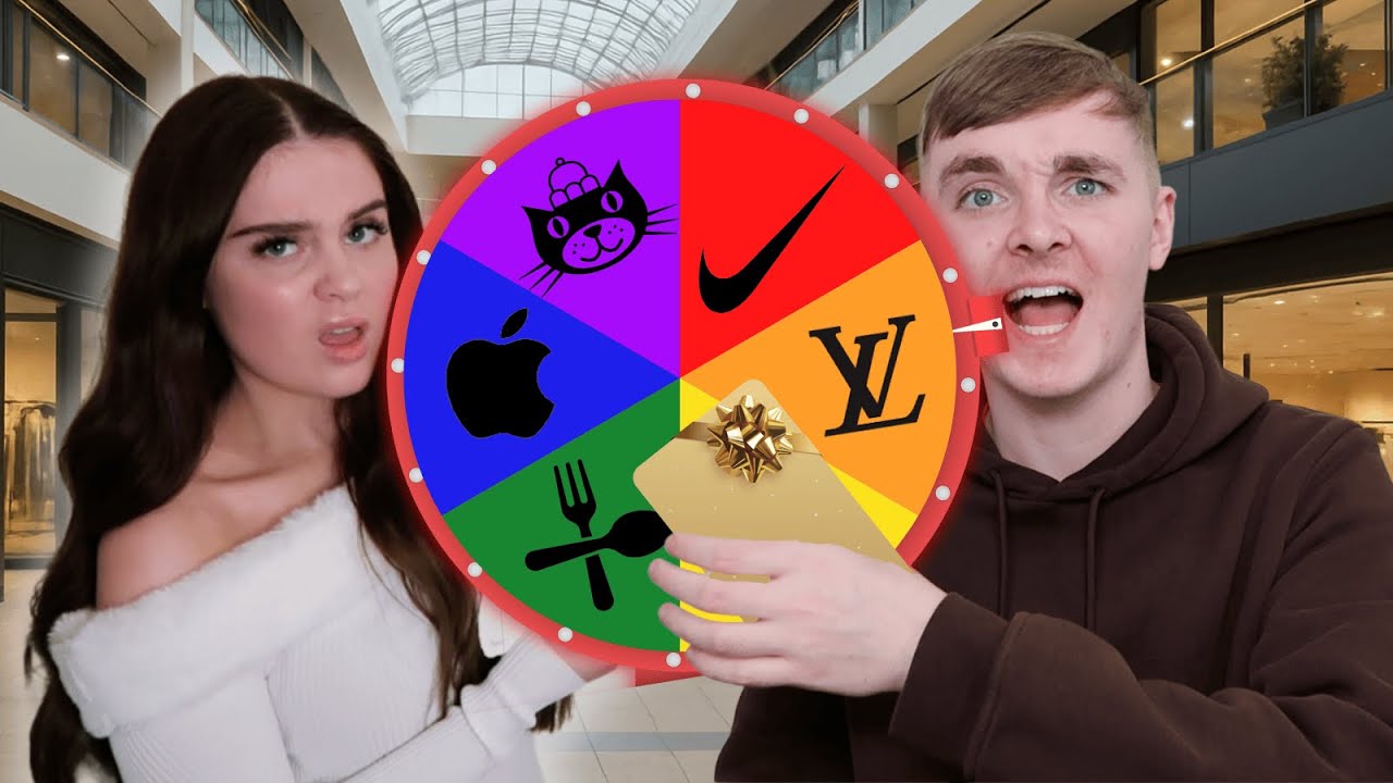 Gift Card Roulette Shopping Challenge *If You SPIN It You SPEND It* !!