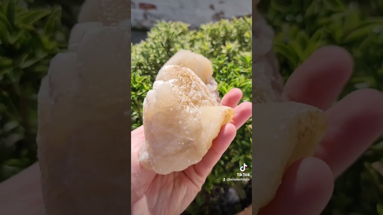 Yellow Calcite Raw Crystal Part 2 #calcite #crystal