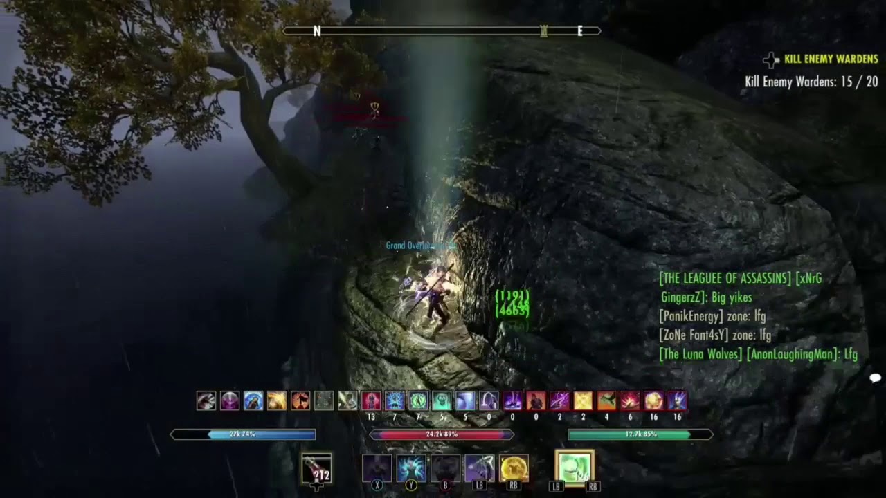 ESO - This is how you deal with chasers. Mag Sorc 1vX.