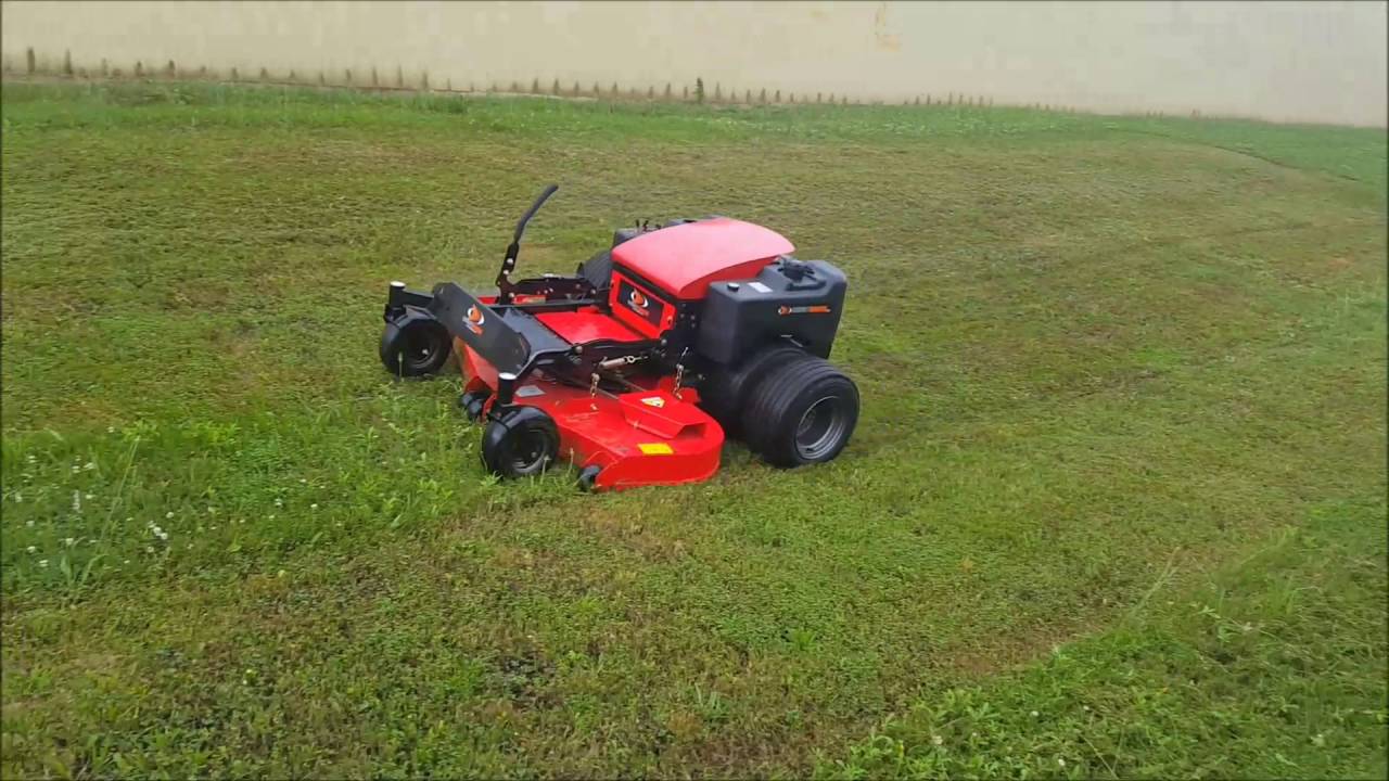 Dual Wheel Drive ZTR 60 Remote Control Lawnmower