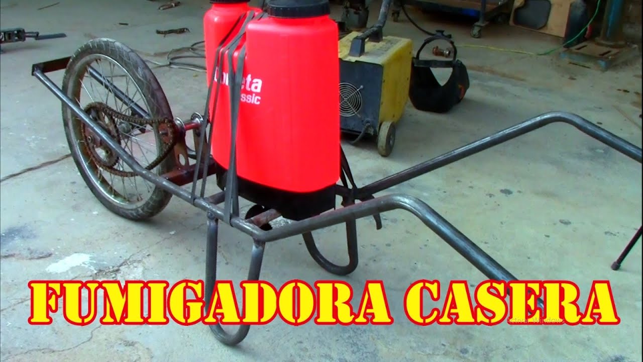 FUMIGADORA CASERA SEMI AUTOMATICA - WHEEL SPREY PUMP