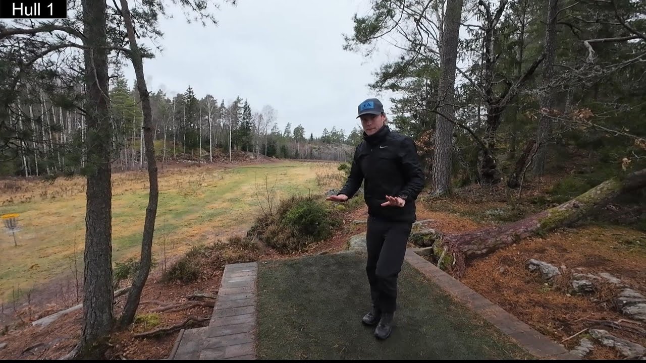En runde disc golf på Østgaardskogen | Back 9