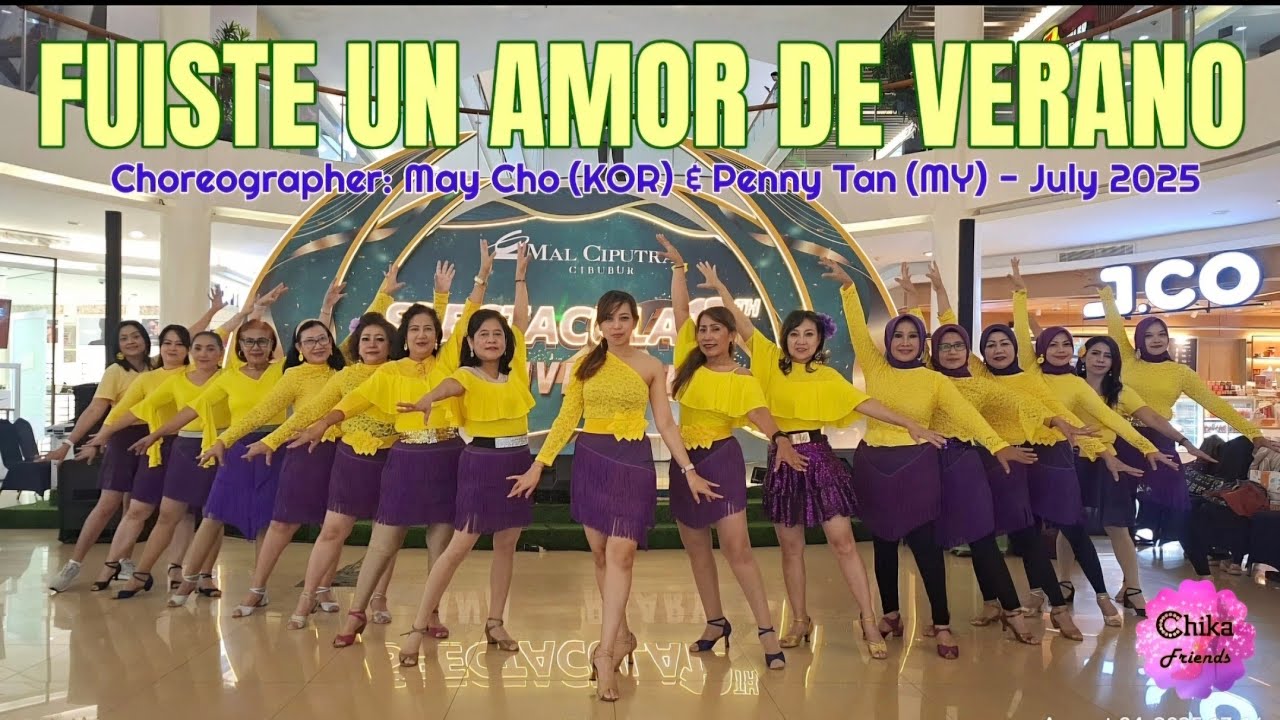 FUISTE UN AMOR DE VERANO | Line Dance | MCC Class - Monday