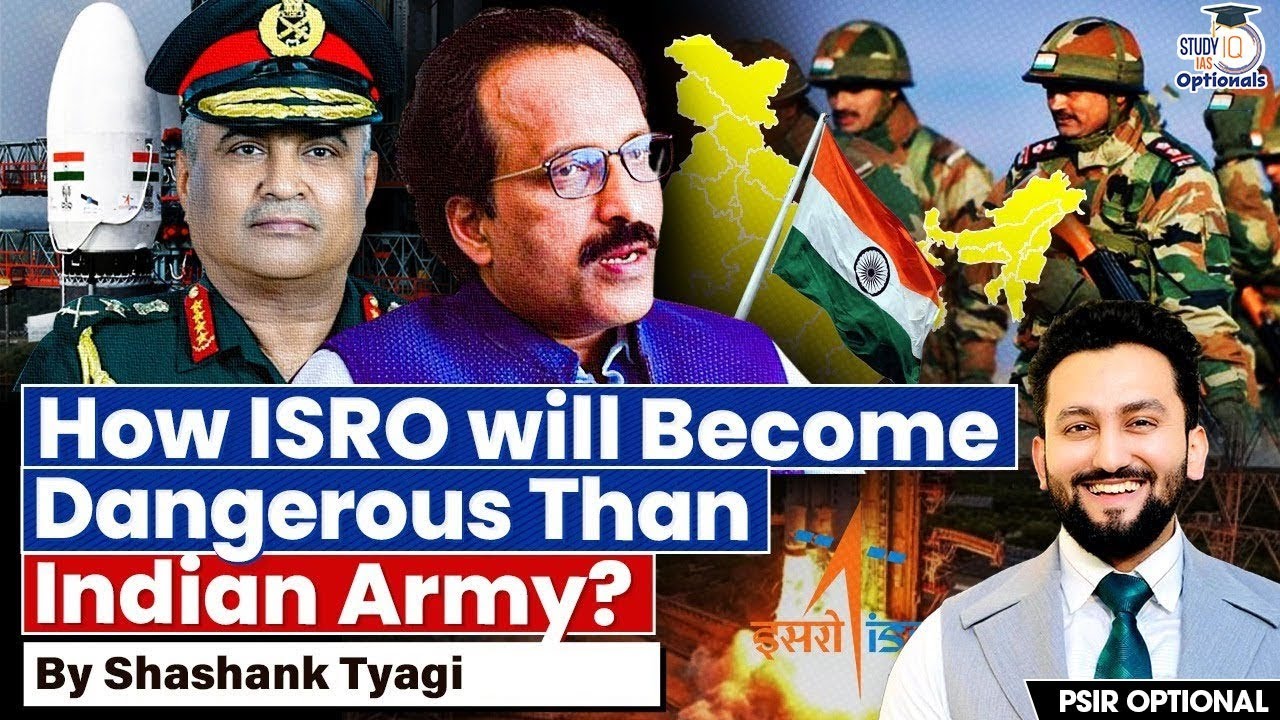 From Rockets to Warfare: ISRO the Future of National Security? | Shashank Tyagi | StudyIQ Optionals