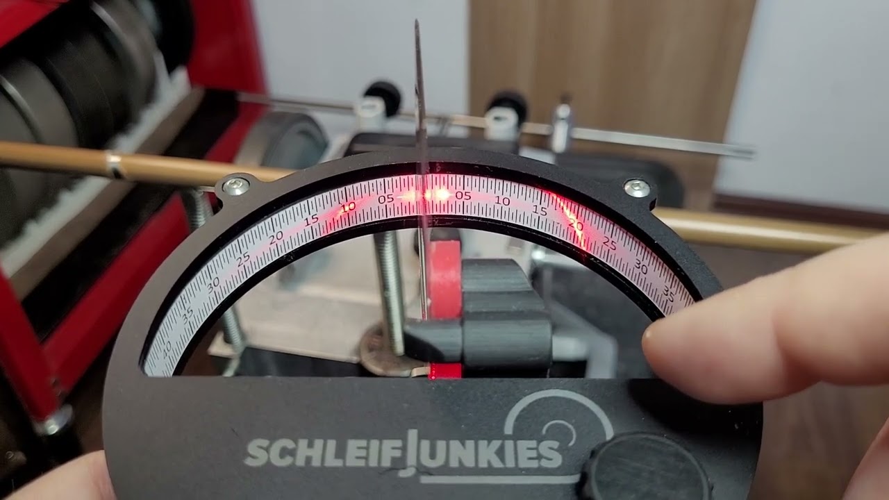Wie ich einen Lasergoniometer grundsätzlich benutze (Einsteiger)
