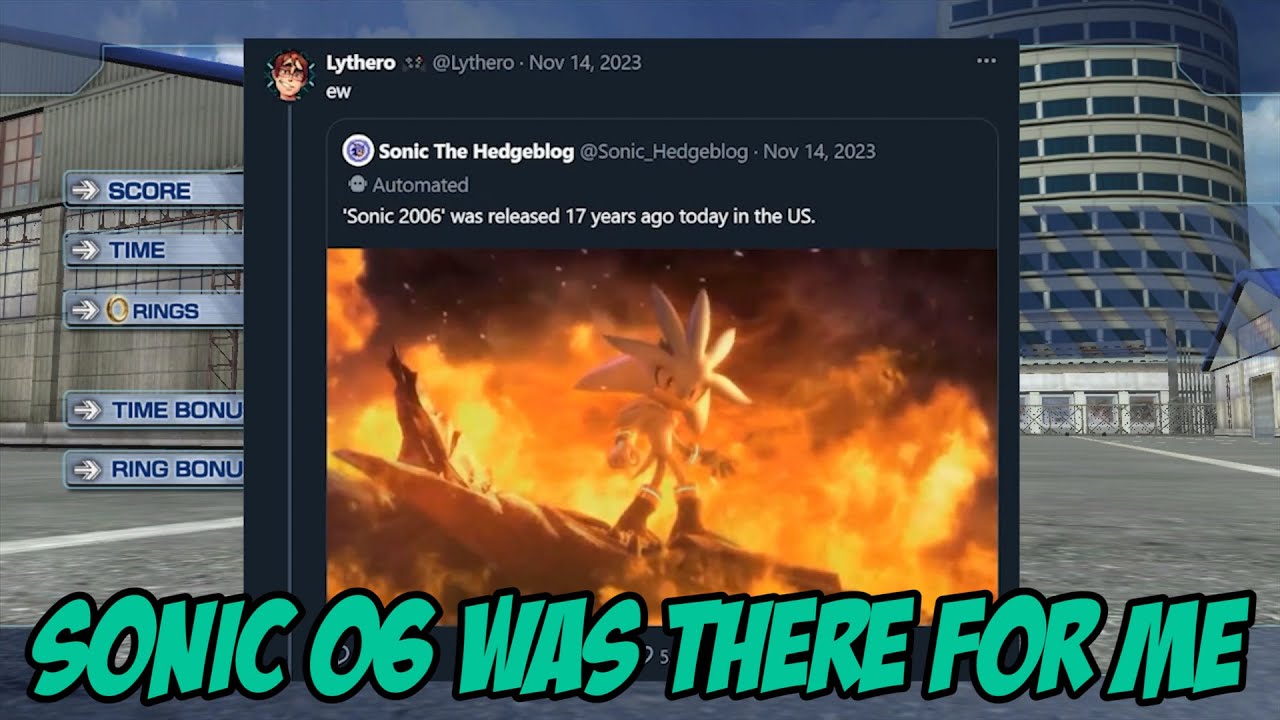 Sonic 06 был рядом со мной