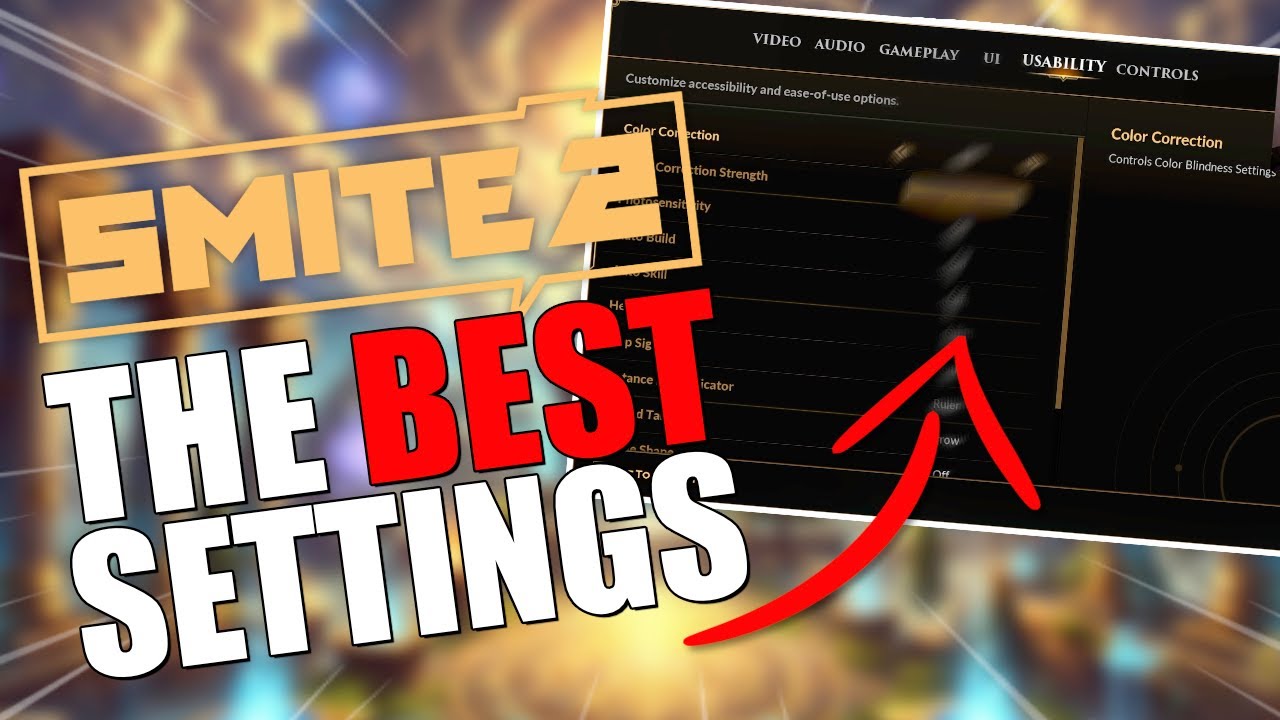 ЛУЧШИЕ НАСТРОЙКИ для Smite 2! ПОПРОБУЙТЕ ИХ ПРЯМО СЕЙЧАС!
