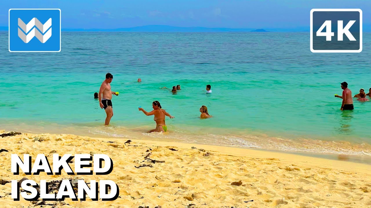 [4K] Naked Island Sandbar in Siargao Island Philippines 🇵🇭 Island Hopping Walking Tour Travel Guide
