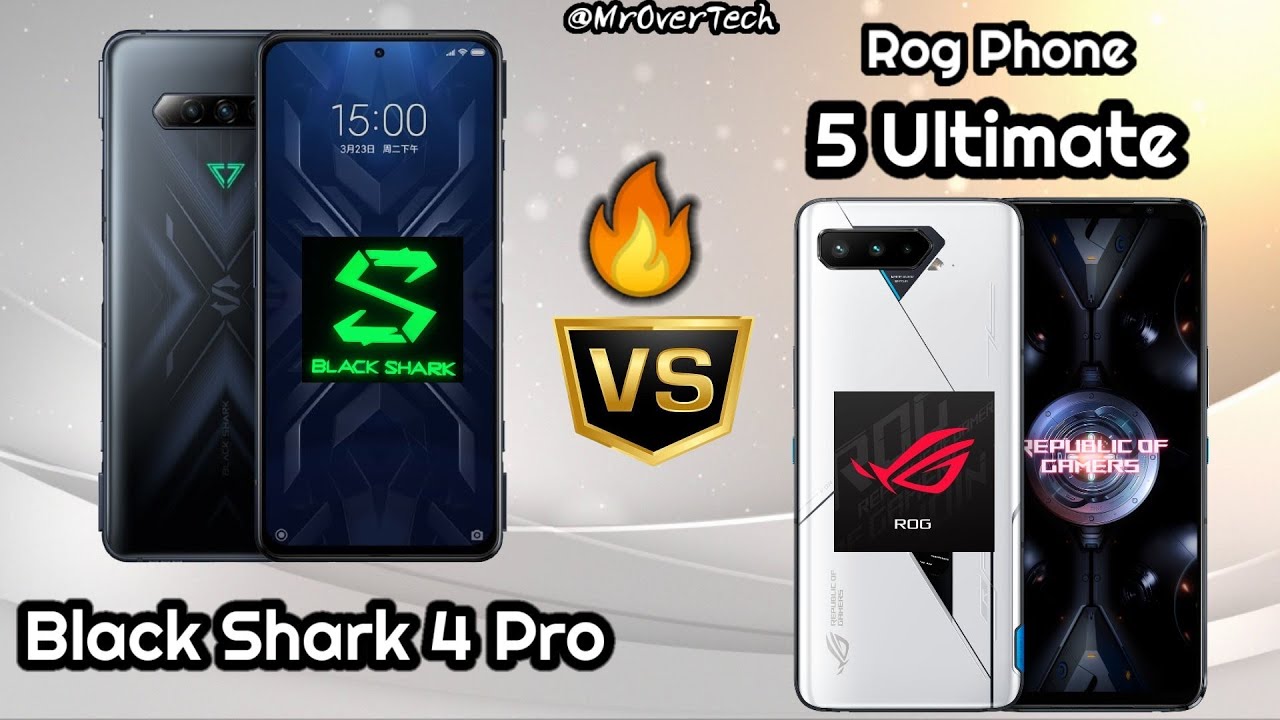 Black Shark 4 Pro vs Rog Phone 5 Ultimate - Comparison ( Full Specifications & Differences )