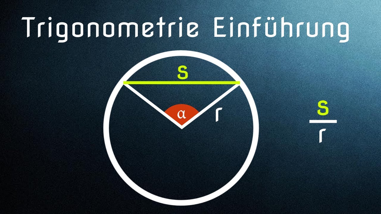 Trigonometrie Einführung und Entstehung / Geschichte