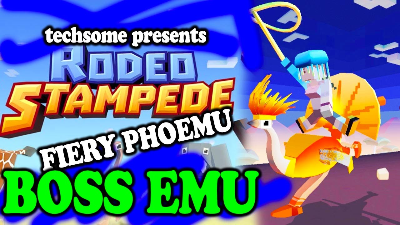 Rodeo Stampede - Boss Emu (Fiery Phoemu)