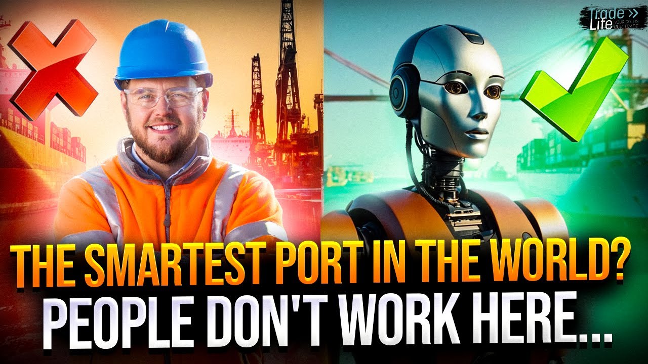 Is this the world's smartest port? People don't work here...