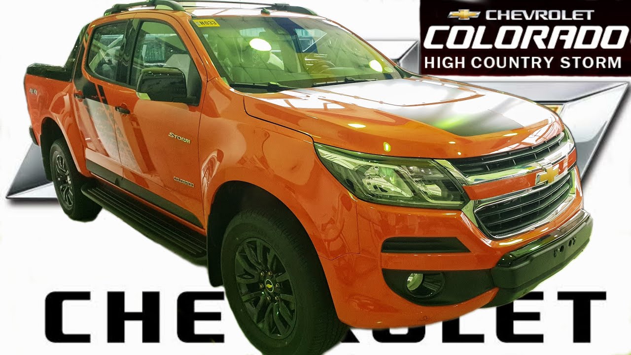 Chevrolet Colorado High Country Storm 2020 - Orange Crush