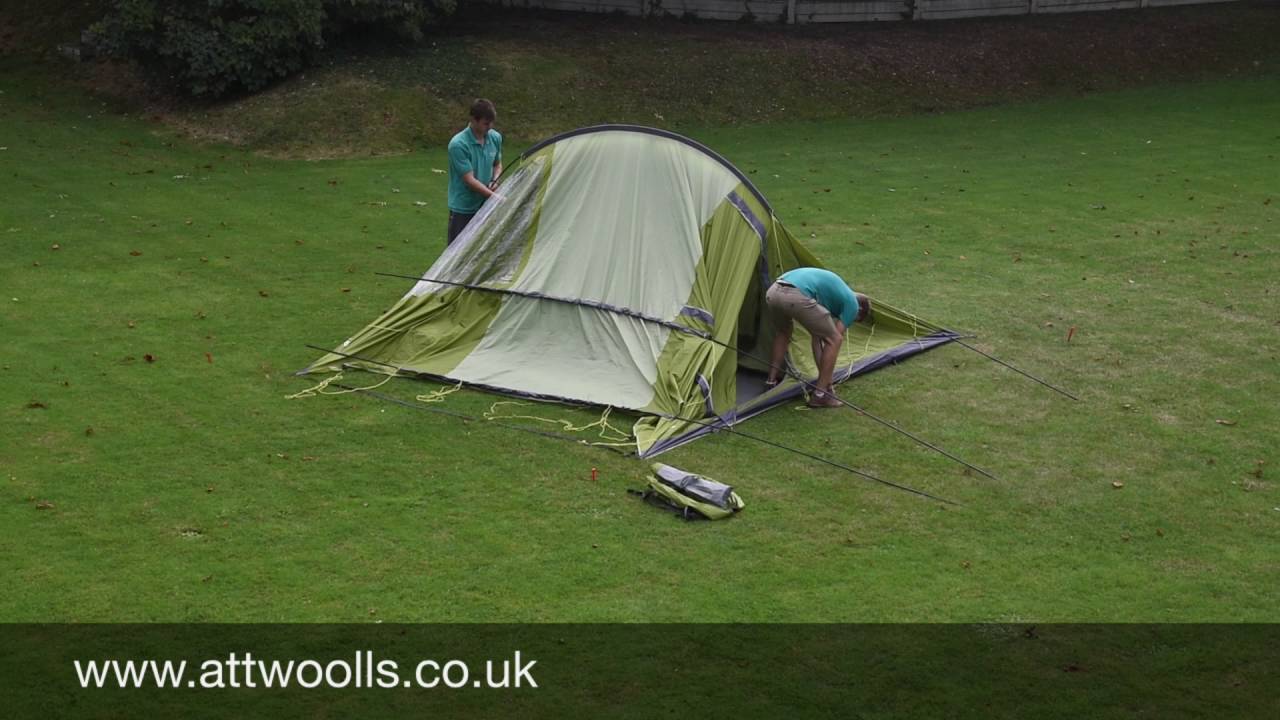 Vango Padstow 500 Pitching & Packing Video (Real Time)