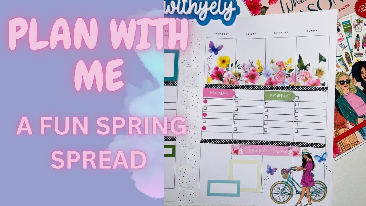 LET’S HAVE SOME FUN/ SPRING SPREAD/ DECORATIVE PLANNING
