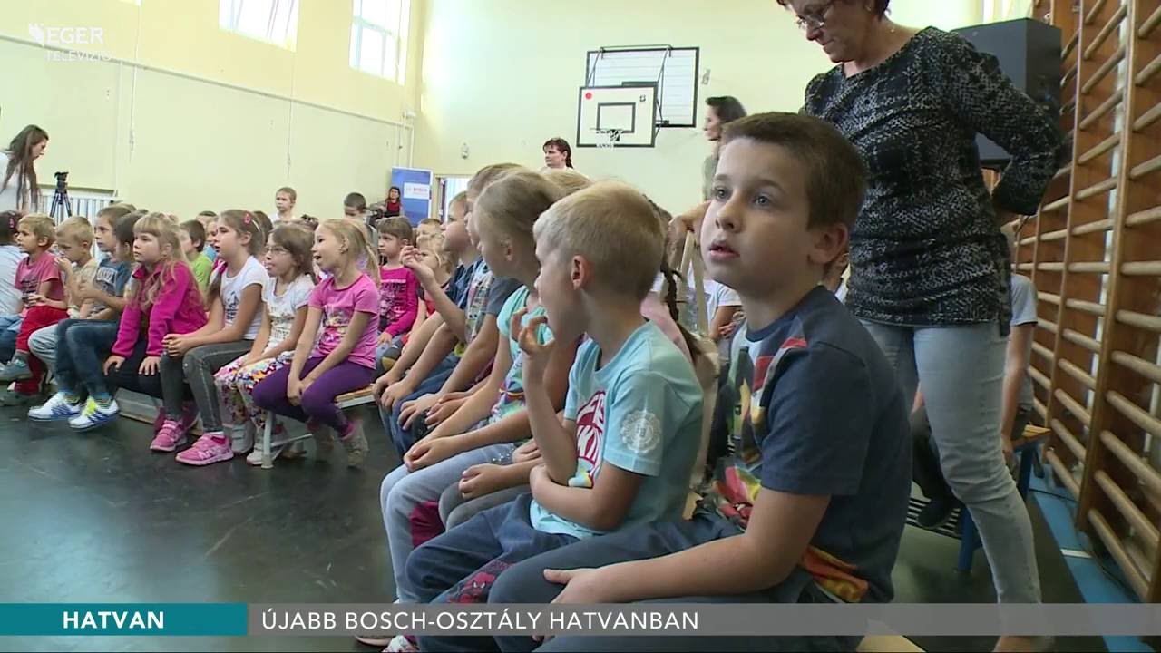 Újabb Bosch-osztály indul Hatvanban - 2016.09.26.