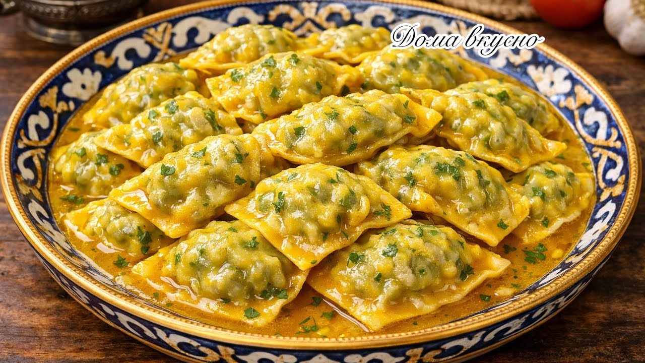 Такую вкуснятину готовлю через день! Улетает за секунды! Рецепты с тестом!  Манты с мясом