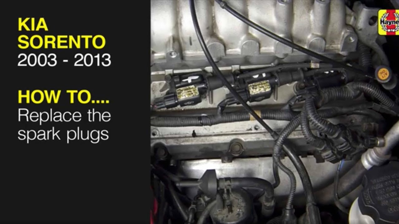 Kia Sorento (2003 - 2013) - Replace the spark plugs