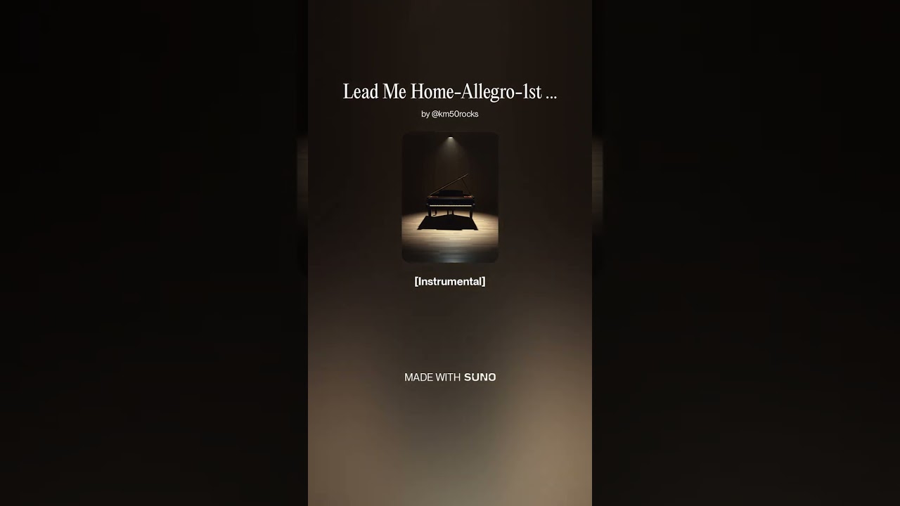Lead Me Home-1st movement by Kelly Martin Variation on my F mixo Blues song 'Lead Me Home'