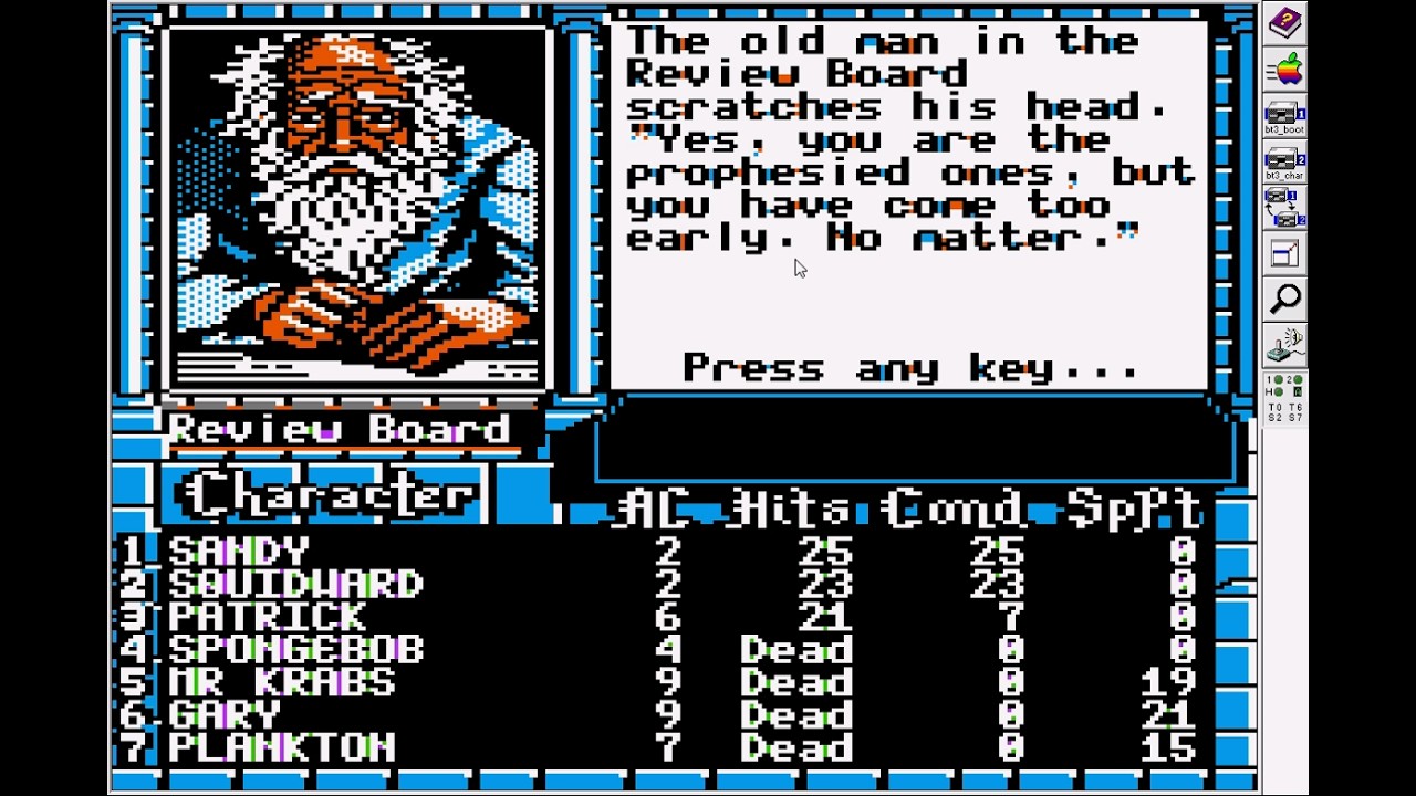 Bard's Tale 3 Apple II walkthrough 2/? To level 8