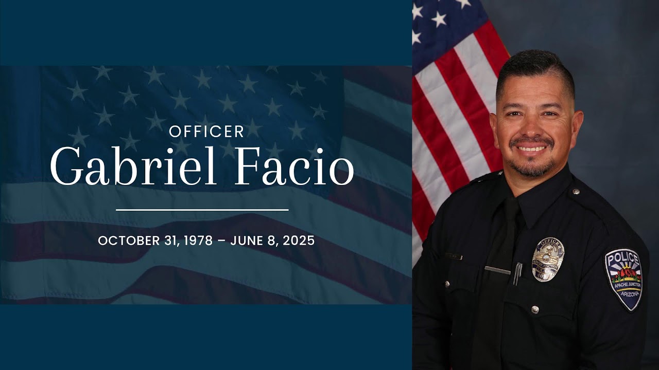 Memorial Service of Officer Gabriel Facio