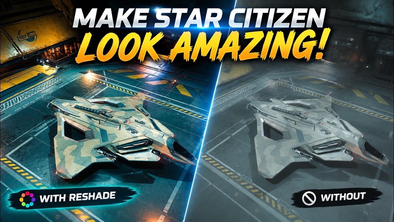 Star Citizen еще НИКОГДА не выглядела так круто! 🤯 &mdash; ReShade на Vulkan!