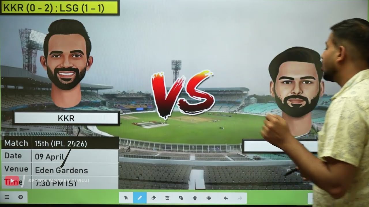 KKR vs LSG Today Match Prediction | Kolkata vs Lucknow 2026