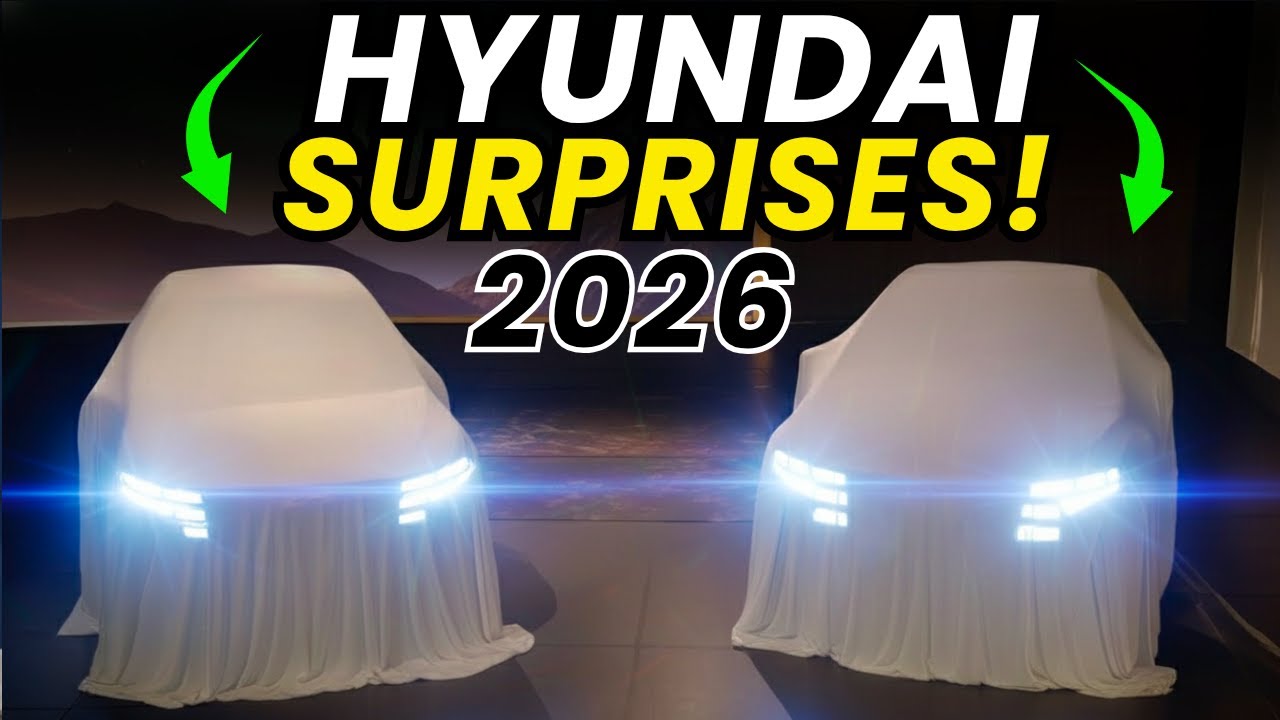 🚨 ПРЕДСТАВЛЕНО! Модели HYUNDAI 2026 года, которые навсегда изменят правила игры