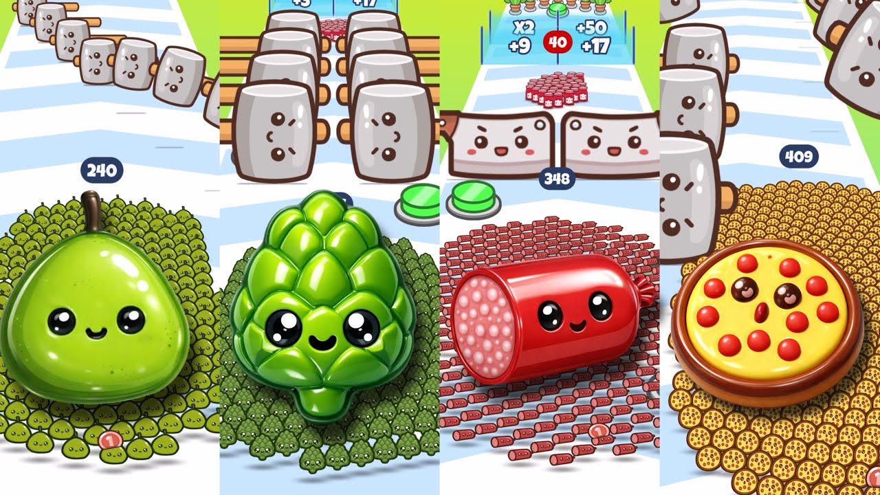 Food Run – Relaxing Satisfying SpeedRun Gameplay