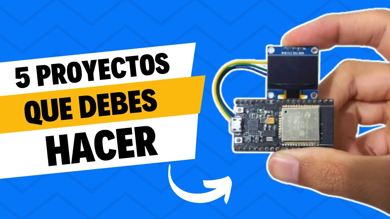 🔥 Top 5 Proyectos de Electrónica con ESP32