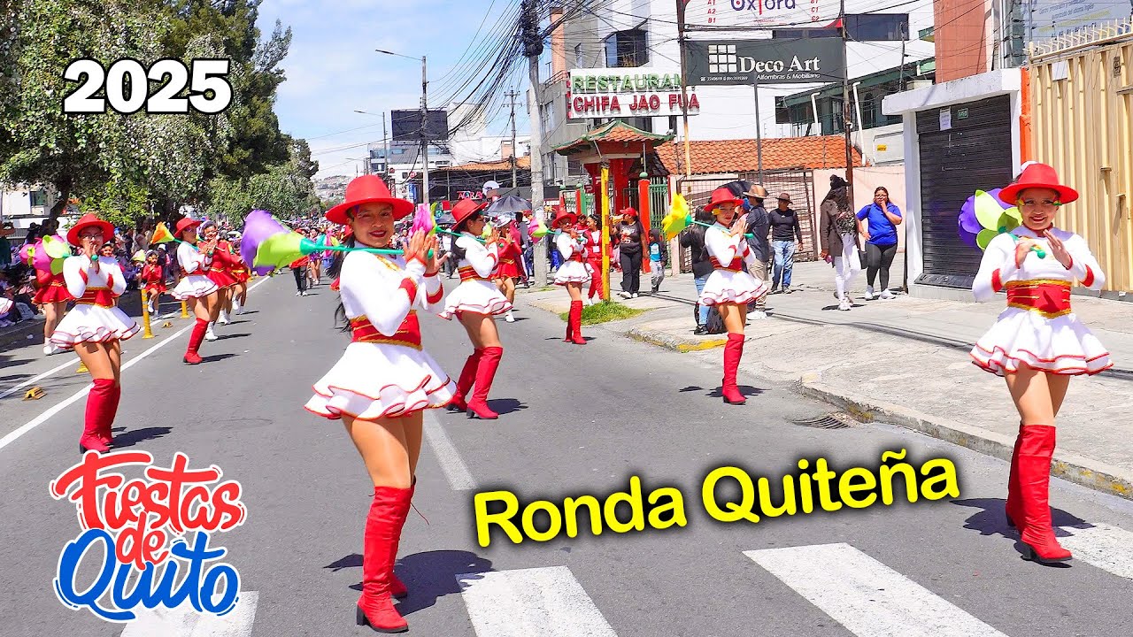 Desfile Ronda Quiteña Norte | Fiestas de Quito 2025 🎉🎊