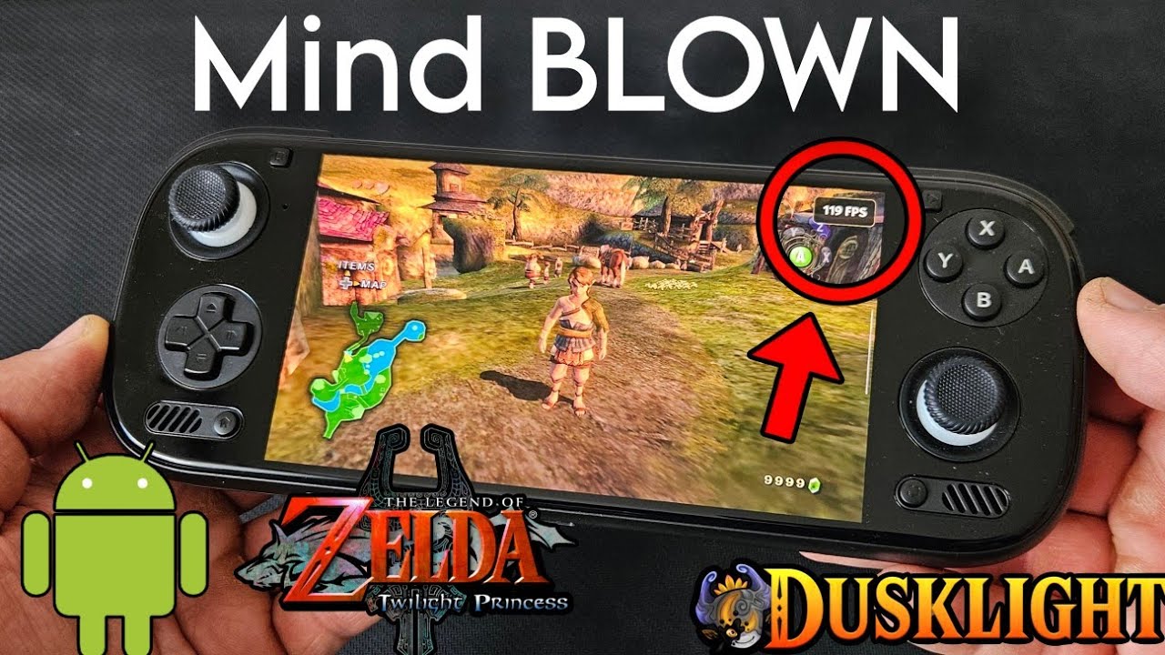 Новый НАТИВНЫЙ Android-порт Twilight Princess просто сносит крышу!!! (Гироскоп, повышенное разреш...