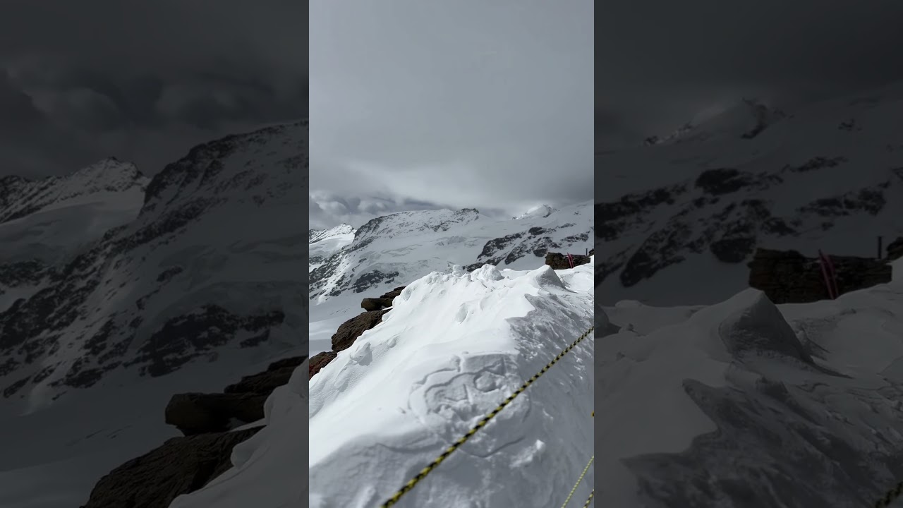 Jungfraujoch - Top of Europe #fyp #foryou #jungfrau #topofeurope #switzerland #moutains