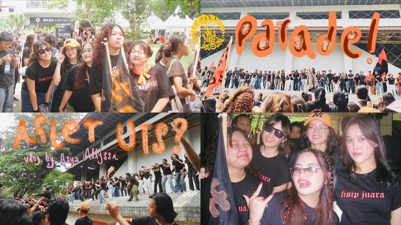MY FIRST EVER EXPERIENCING PARADE UI 2024 | ASYA ALLYSSA #fisip #univlog #ui #universitasindonesia