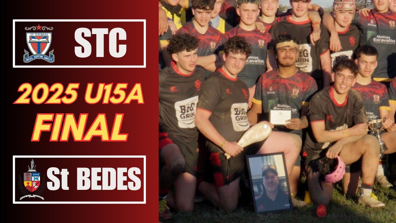 U15A FINAL RUGBY, STC Teina vs St Bede's Whero, 22nd August 2025