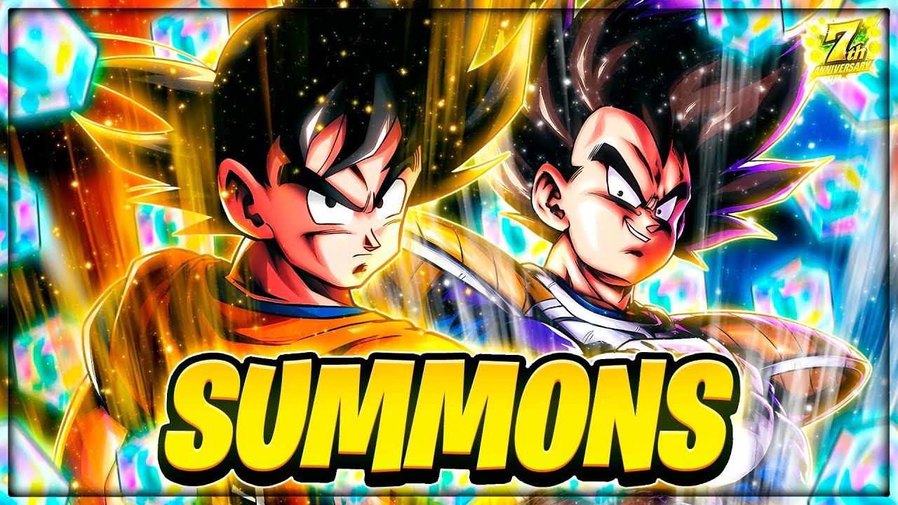 COMO ISSO É POSSÍVEL?? SUMMONS GOKU KAIOKEN LF E VEGETA LF - Dragon Ball Legends