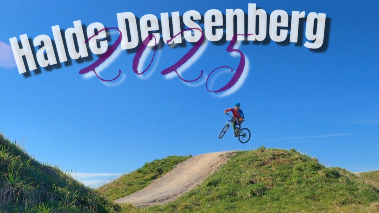 Halde Deusenberg 2025 Dortmund | komplett Neu, toll gebaut | MTB vlog