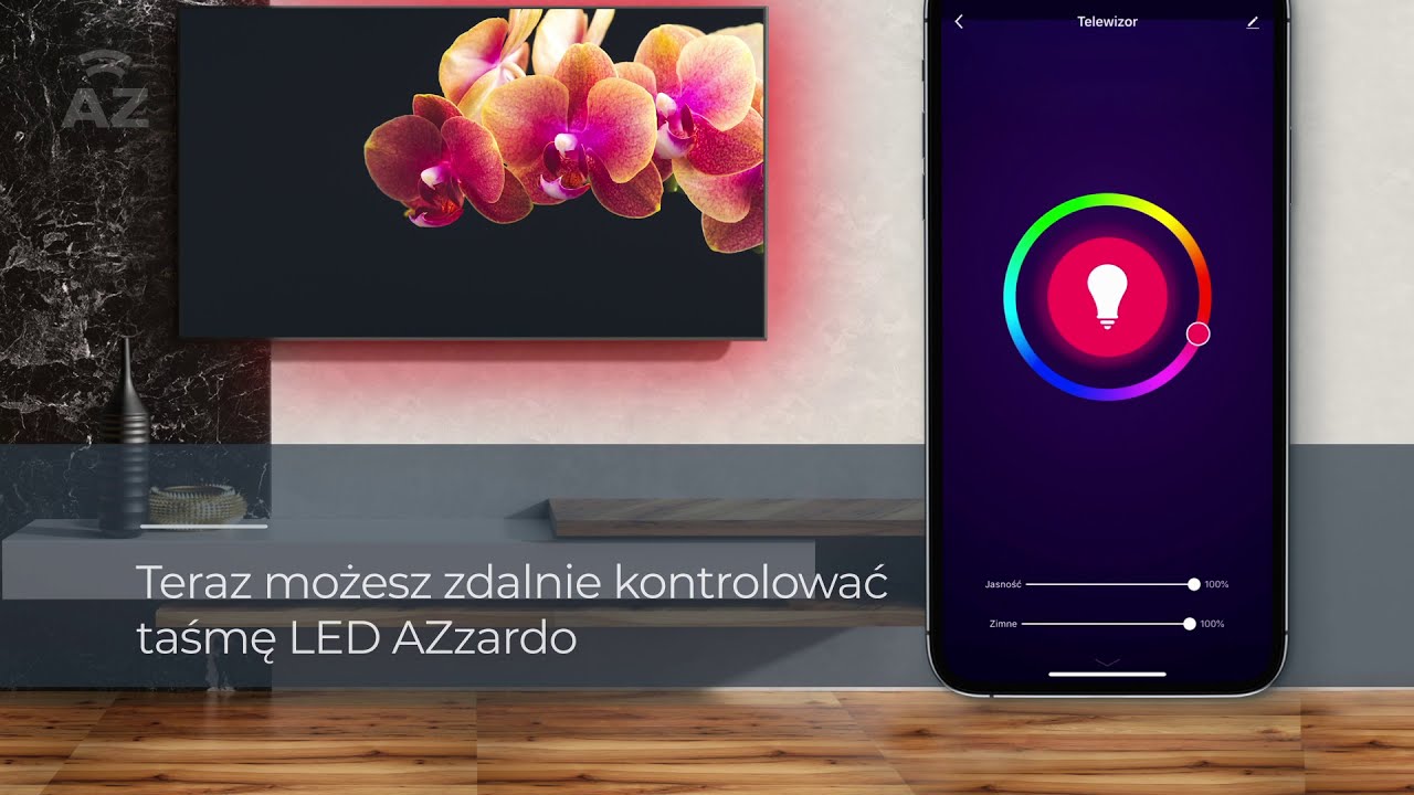 Parowanie Taśmy LED AZzardo Smart
