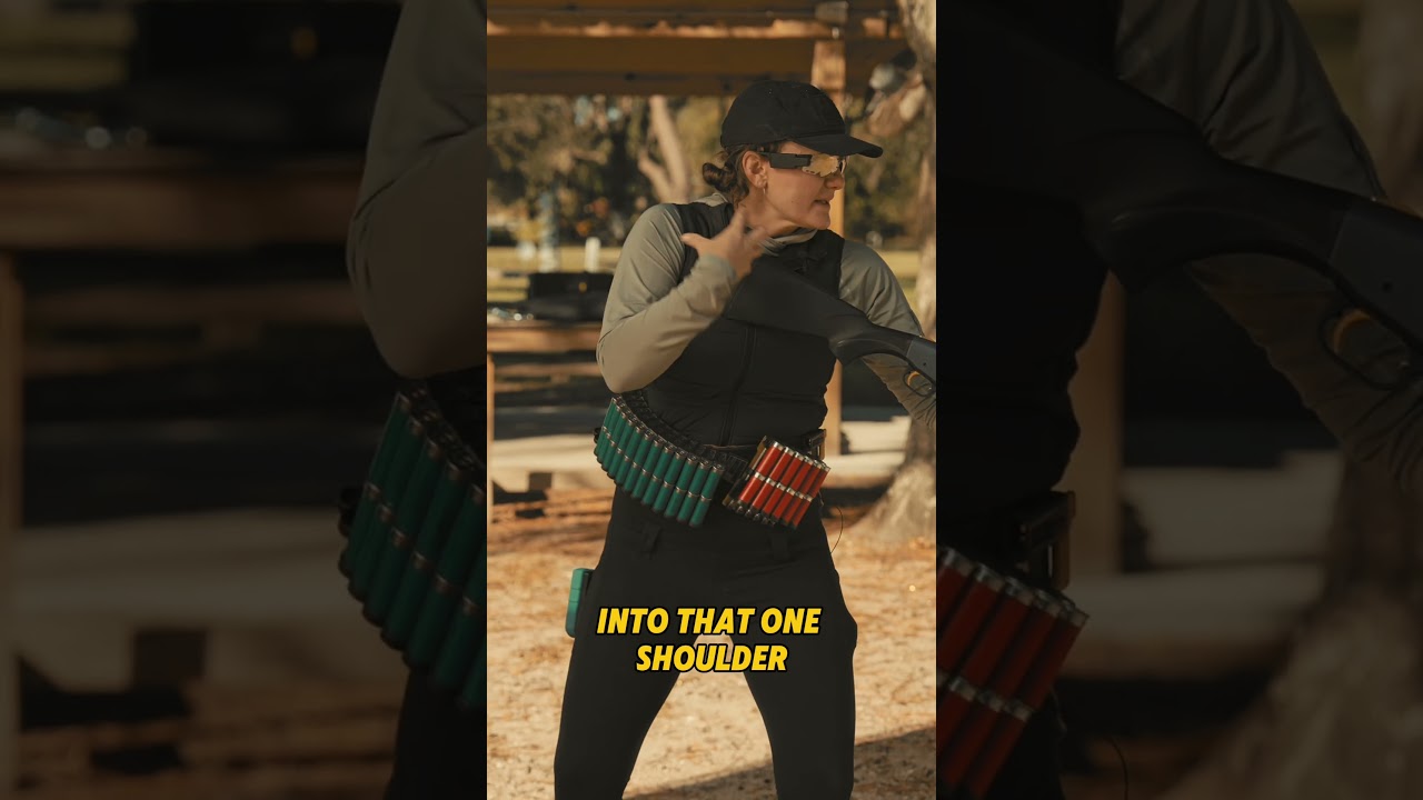 Secret to shotgun recoil management with Lena Miculek