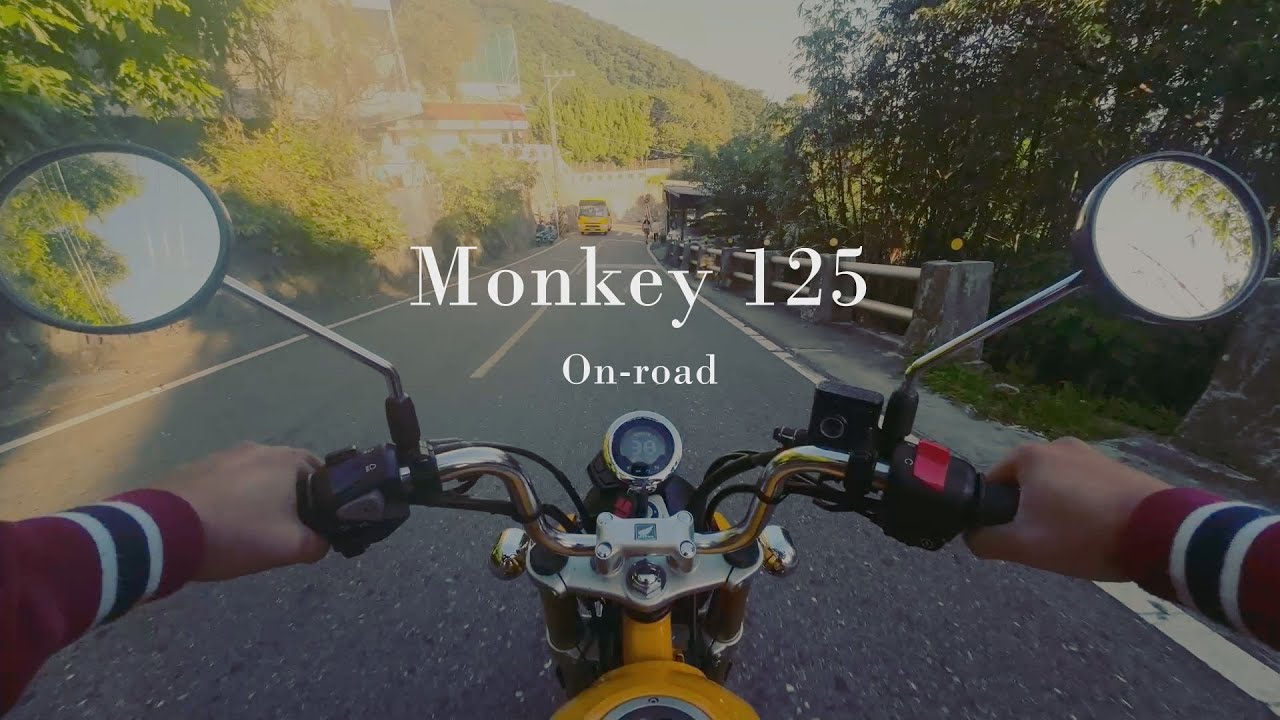 HONDA Monkey 125｜(POV) Scenic drive