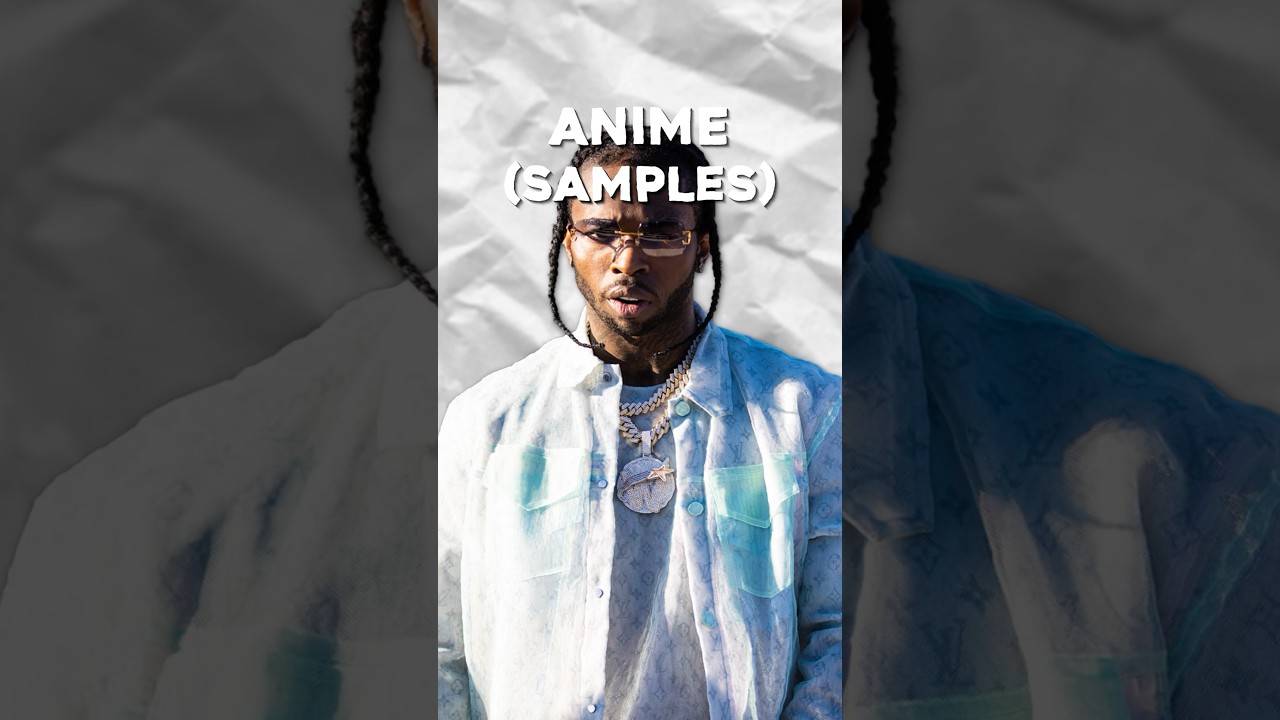 My Favorite Anime Samples in Rap Music #jid #popsmoke