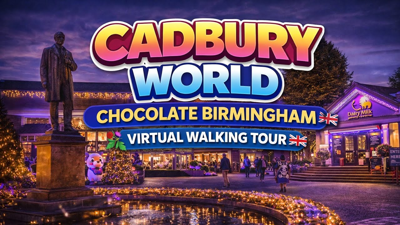 Cadbury world Birmingham tour 4k 60fps 