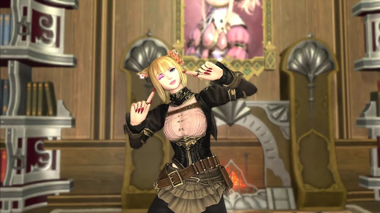 Final Fantasy XIV (FF14): Ballroom Etiquette- The Lop Hop Emote