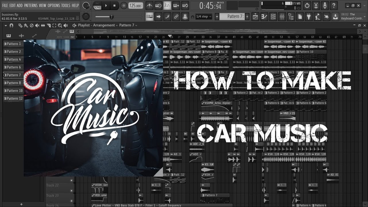 HOW TO MAKE CAR MUSIC | SLAP HOUSE | TIESTO, DYNORO, LITHUANIA HQ