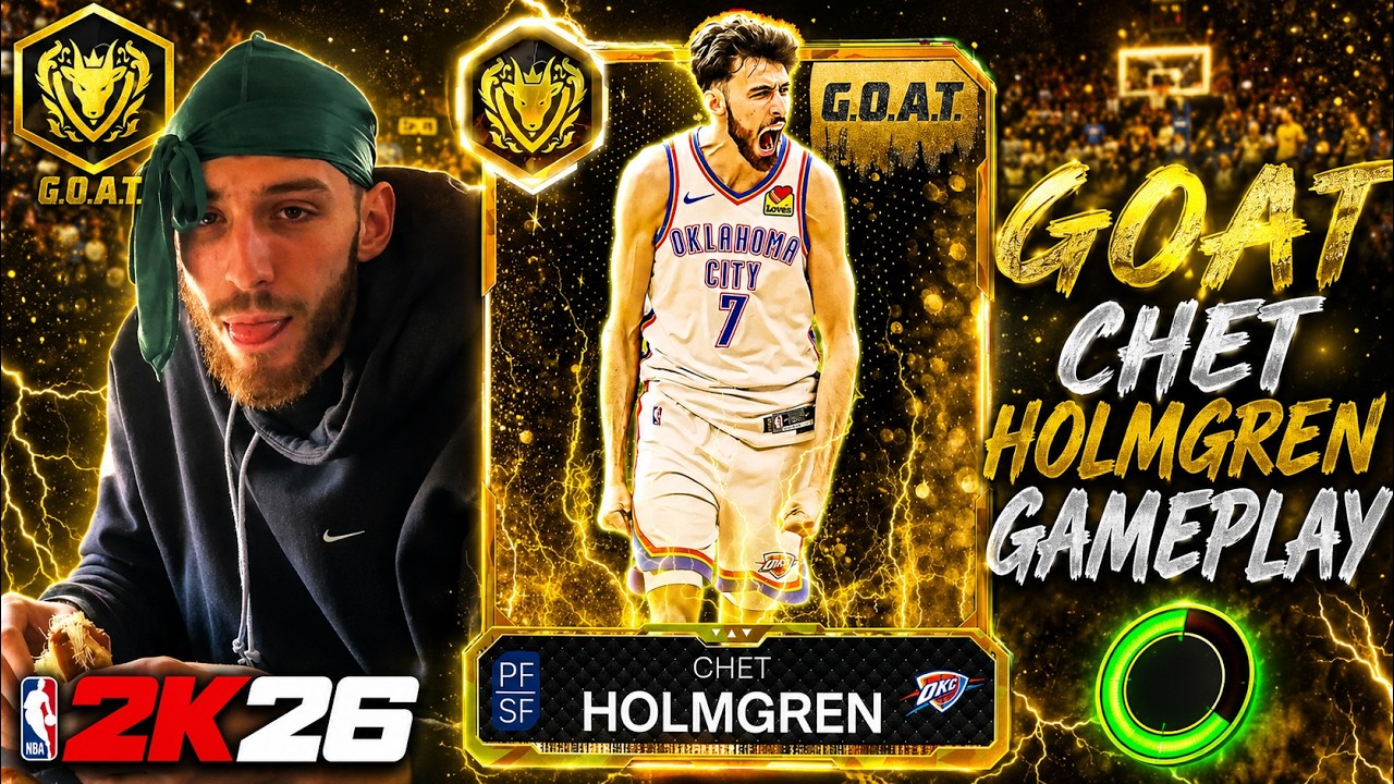 ГЕЙМПЛЕЙ ЗА ЛЕГЕНДАРНОГО ЧЕТА ХОЛМГРЕНА В NBA2K26 MyTeam!! ОН &mdash; КОШМАР ДЛЯ СОПЕРНИКА ПРИ РОСТЕ 21...