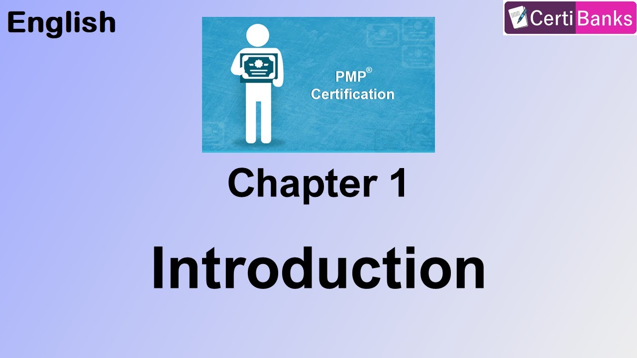 PMP 2021 - Chapter (1) Introduction (English)