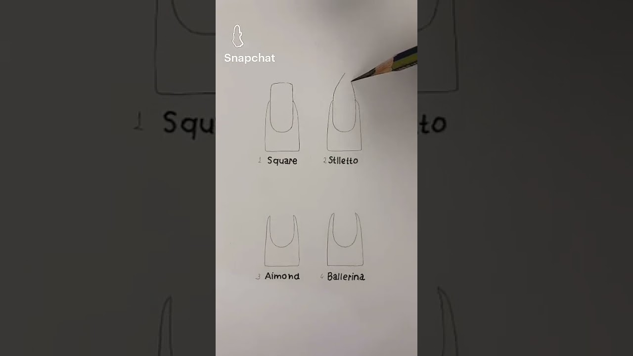How to draw perfect designs structure for nails
