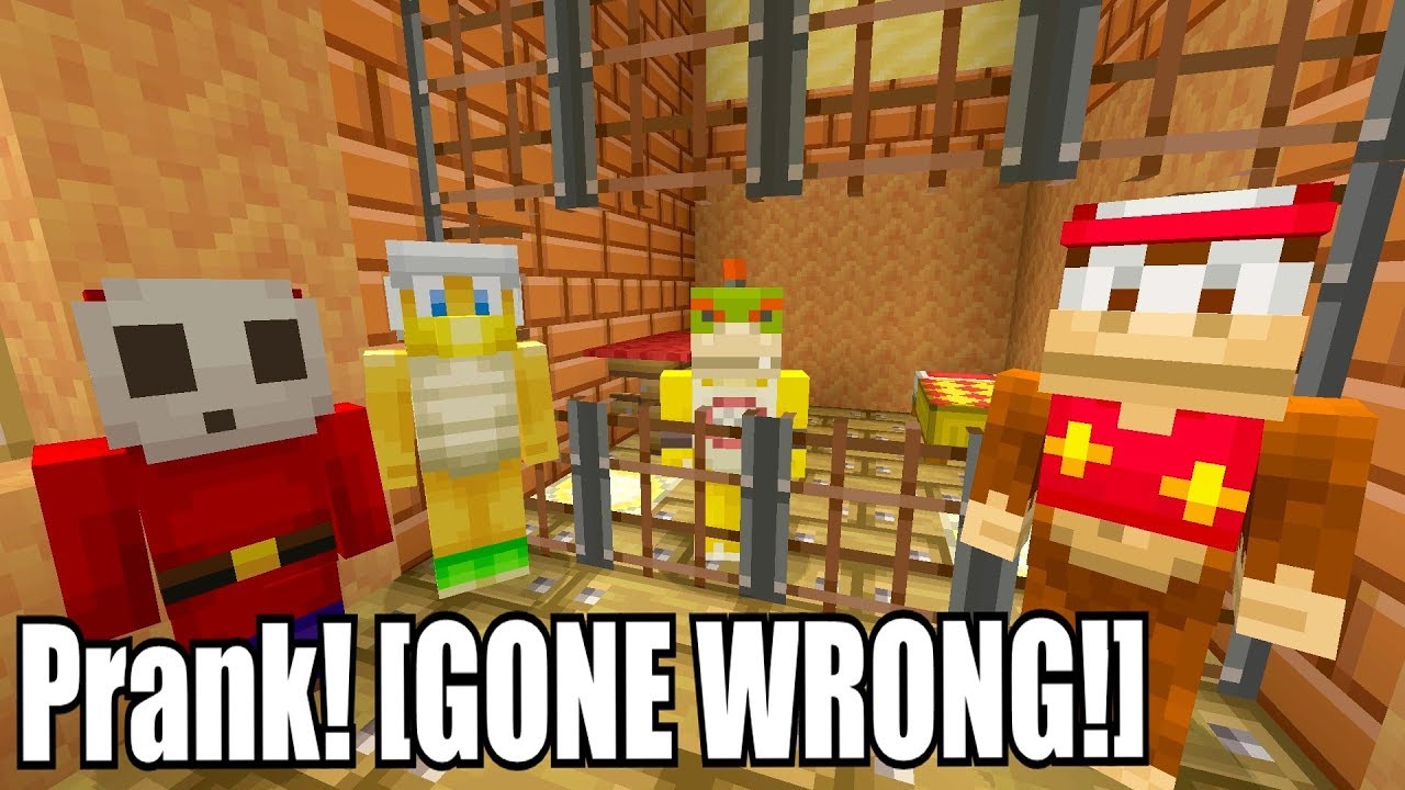 Minecraft Switch - Nintendo Fun House - JAIL PRANK! [GONE WRONG] [145]