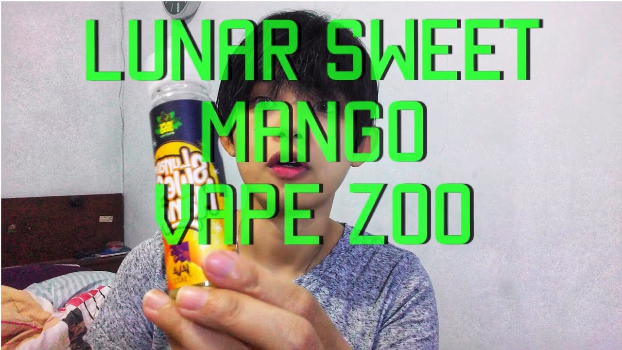 Review Lunar Sweet Mango || Vape Zoo || Java Jazz || LIQUID FRUITY